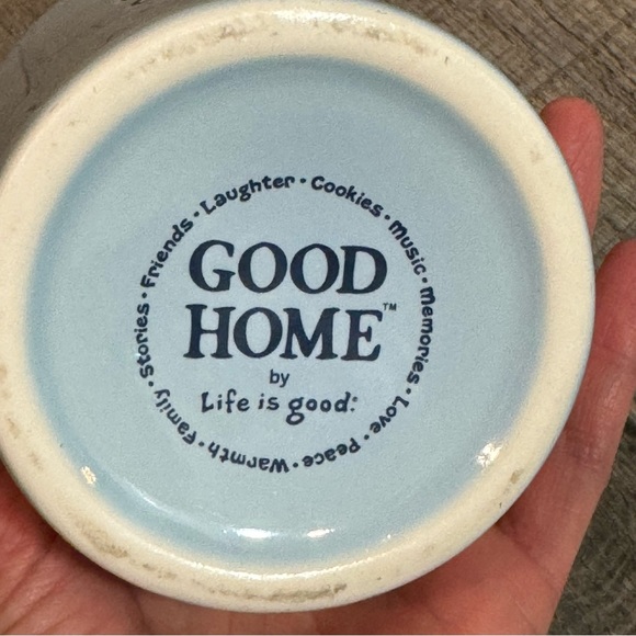 Life is Good Blue Coffee Mug Cup Daisy "Do What You Like, Like What You Do" - Picture 4 of 7